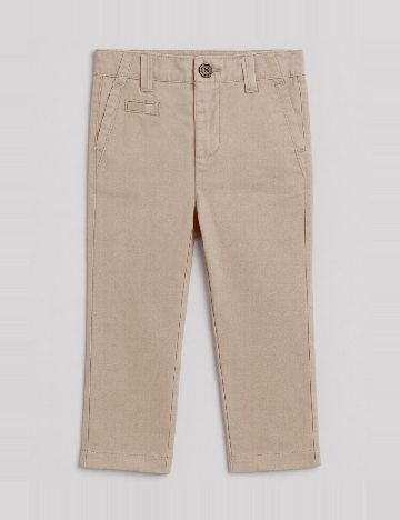 Pantaloni Zara, crem