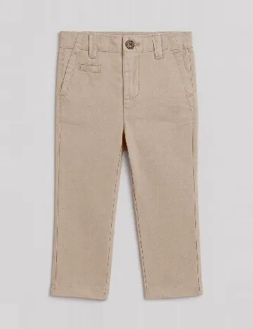 Pantaloni Zara, crem