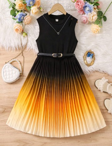 Rochie Shein Kids, mix culori