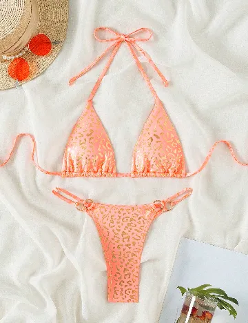 Costum de baie SHEIN, corai