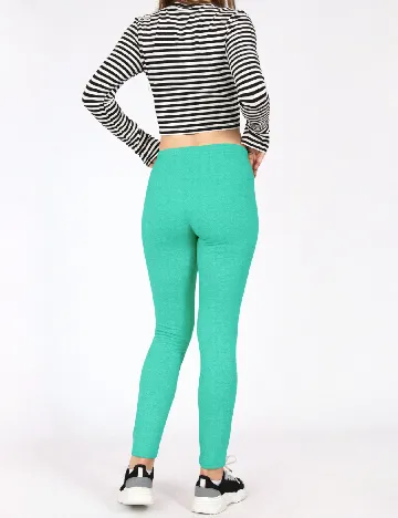 Pantaloni Zara, turcoaz