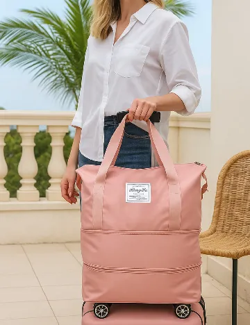 Geanta de transport Sinsay, roz