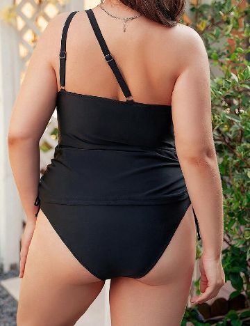 Costum de baie SHEIN CURVE, negru