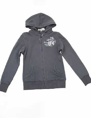 Hanorac Zara, gri petrol