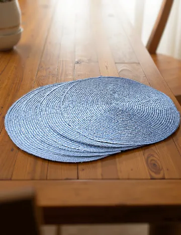 Set servetele de masa 4 bucati Sinsay, albastru