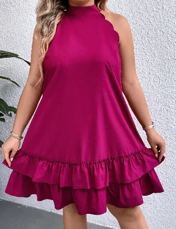 Rochie scurta SHEIN CURVE, mov