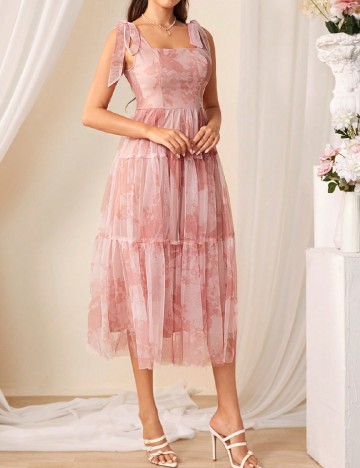 Rochie medie SHEIN, roz