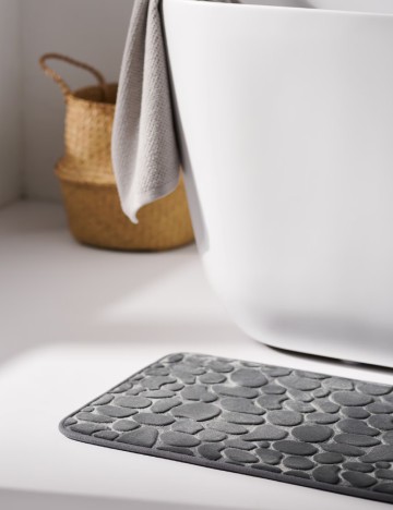 Covoras pentru baie Sinsay, gri