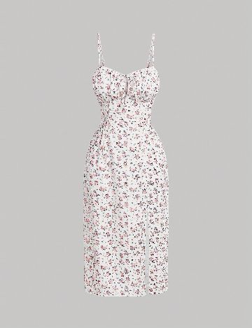 Rochie medie SHEIN, floral print