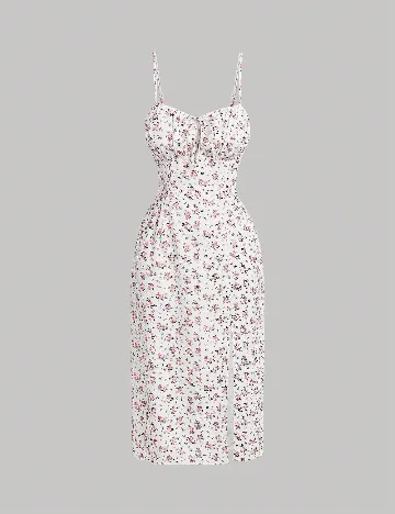 Rochie medie SHEIN, floral print