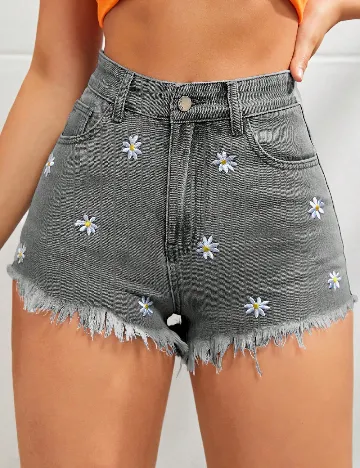 Pantaloni scurti SHEIN, gri