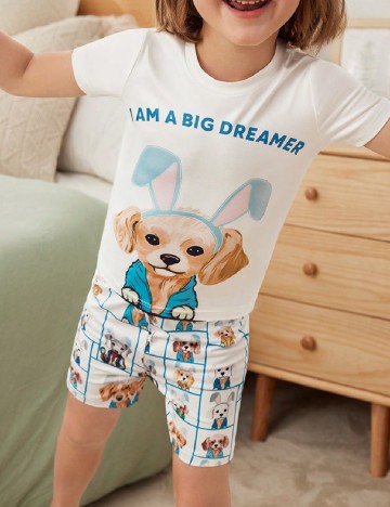 Compleu Shein Kids, alb