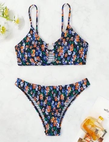 Costum de baie SHEIN, floral