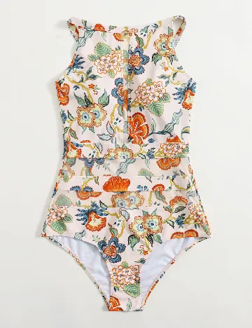 Costum de baie SHEIN, mix culori