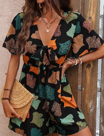 Salopeta SHEIN, mix culori