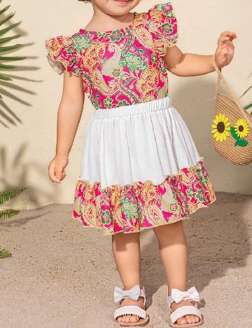 Compleu Shein Kids, mix culori