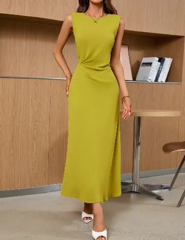 Rochie lunga SHEIN, verde