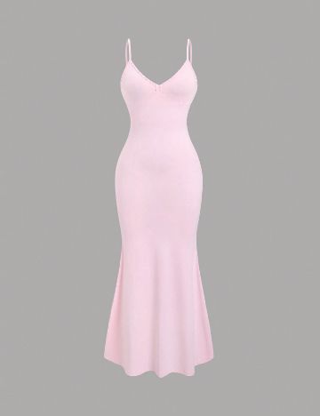 Rochie lunga SHEIN, roz