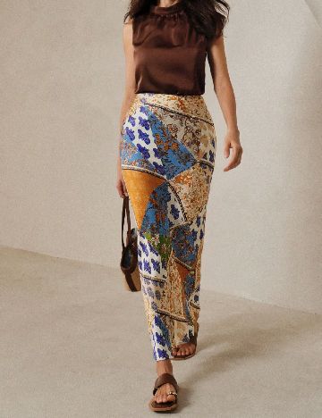 Fusta SHEIN, mix culori