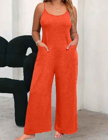 Salopeta SHEIN, portocaliu