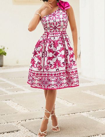 Rochie medie SHEIN, roz