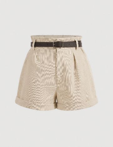 Pantaloni scurti SHEIN, bej