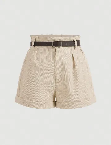 Pantaloni scurti SHEIN, bej