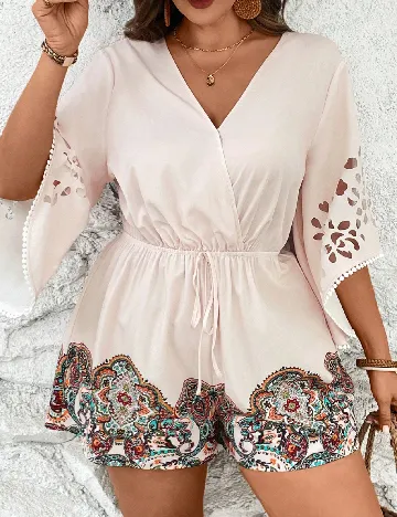 Salopeta SHEIN CURVE, piersica