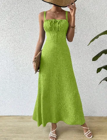 Rochie lunga SHEIN, verde