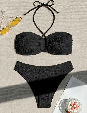 Costum de baie SHEIN, negru