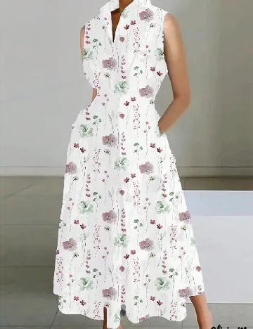 Rochie lunga SHEIN, alb