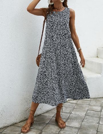 Rochie medie SHEIN, albastru