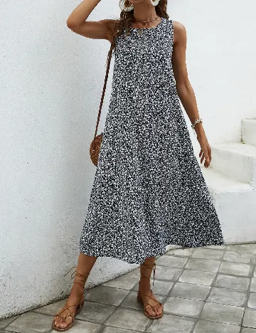 Rochie medie SHEIN, albastru