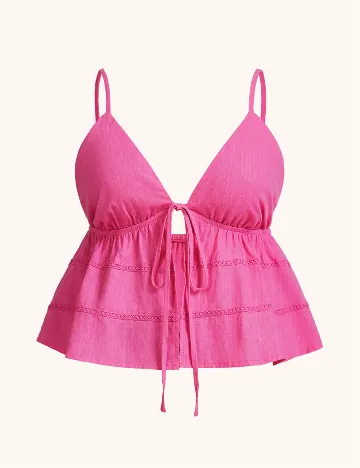 Top SHEIN CURVE, roz