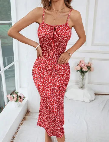 Rochie lunga SHEIN, rosu