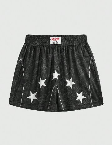 Pantaloni scurti Romwe, negru