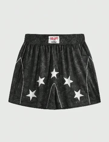 Pantaloni scurti Romwe, negru