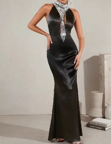 Rochie lunga SHEIN, negru