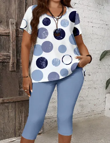 Compleu Emery Rose Curve, albastru