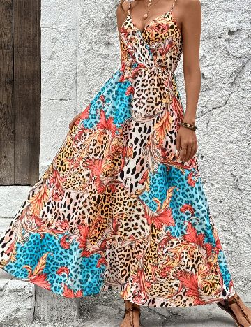 Rochie lunga SHEIN, mix culori