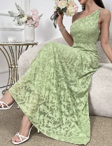 Rochie lunga SHEIN, verde