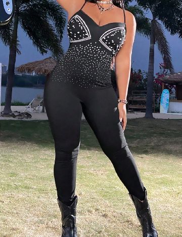 Salopeta SHEIN CURVE, negru