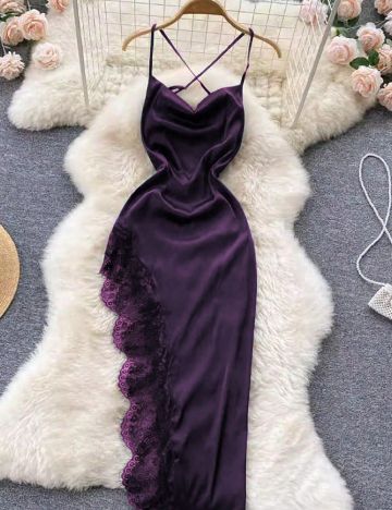 Rochie medie SHEIN CURVE, mov