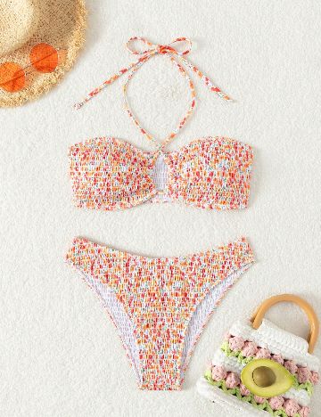 Costum de baie SHEIN, mix culori