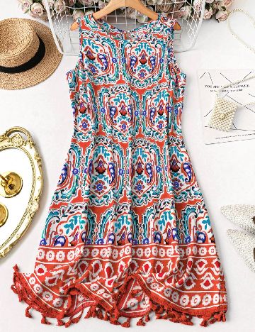 Rochie scurta SHEIN CURVE, mix culori