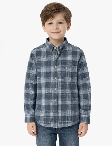 Camasa Zara, gri petrol