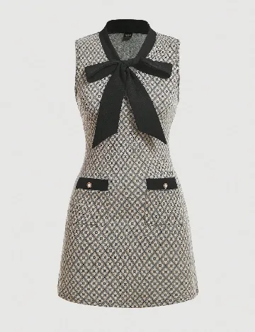 Rochie scurta SHEIN, gri