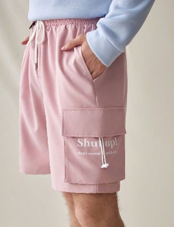 Pantaloni scurti SHEIN, roz