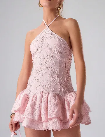 Rochie scurta Musera, roz