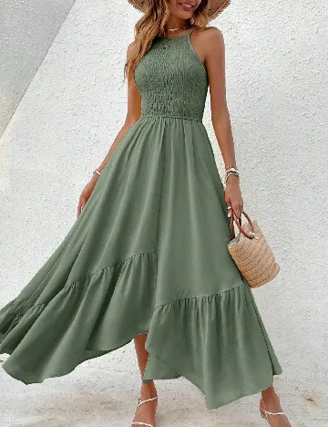 Rochie medie SHEIN, verde